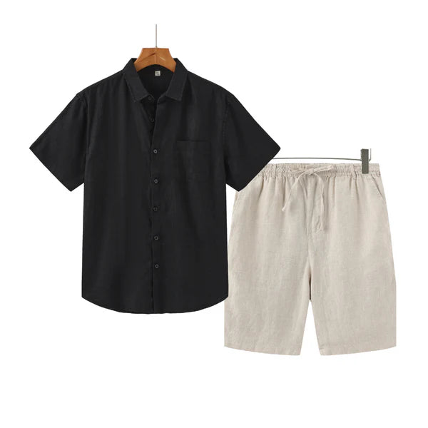 Linen Combo T-Shirt and Short