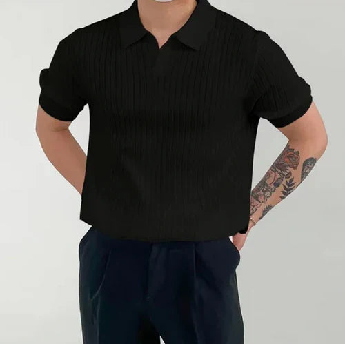 Florence Ribbed Cotton Polo