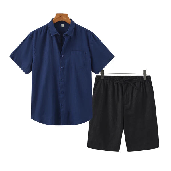 Linen Combo T-Shirt and Short