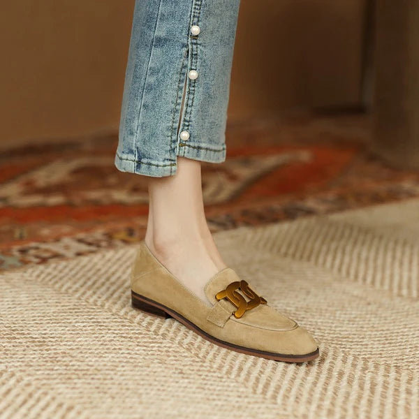 Duchess Loafers Suede Shoes