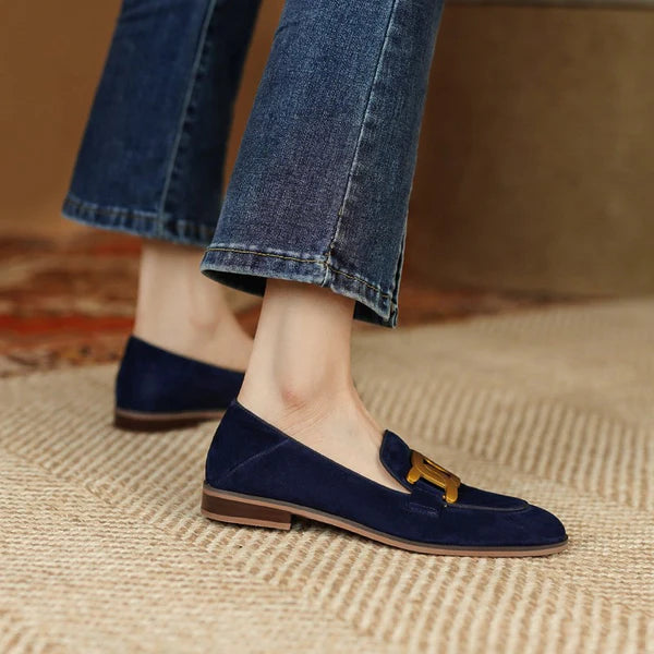 Duchess Loafers Suede Shoes