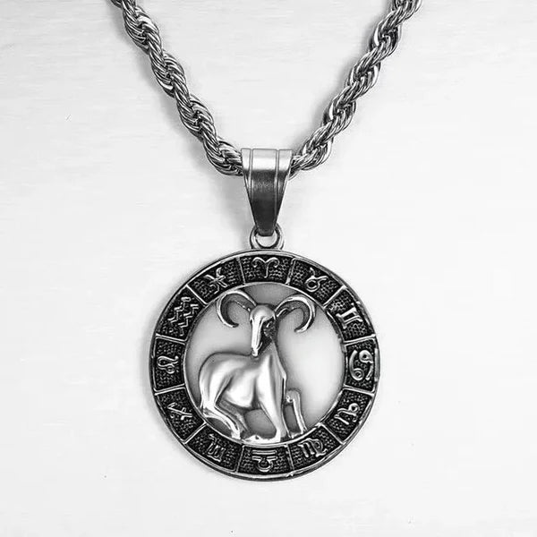 Necklace Silver Zodiac Sign