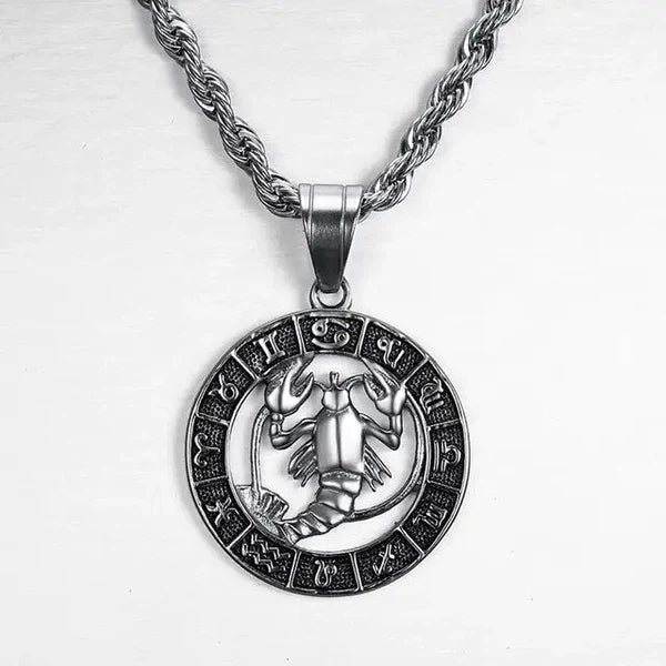 Necklace Silver Zodiac Sign