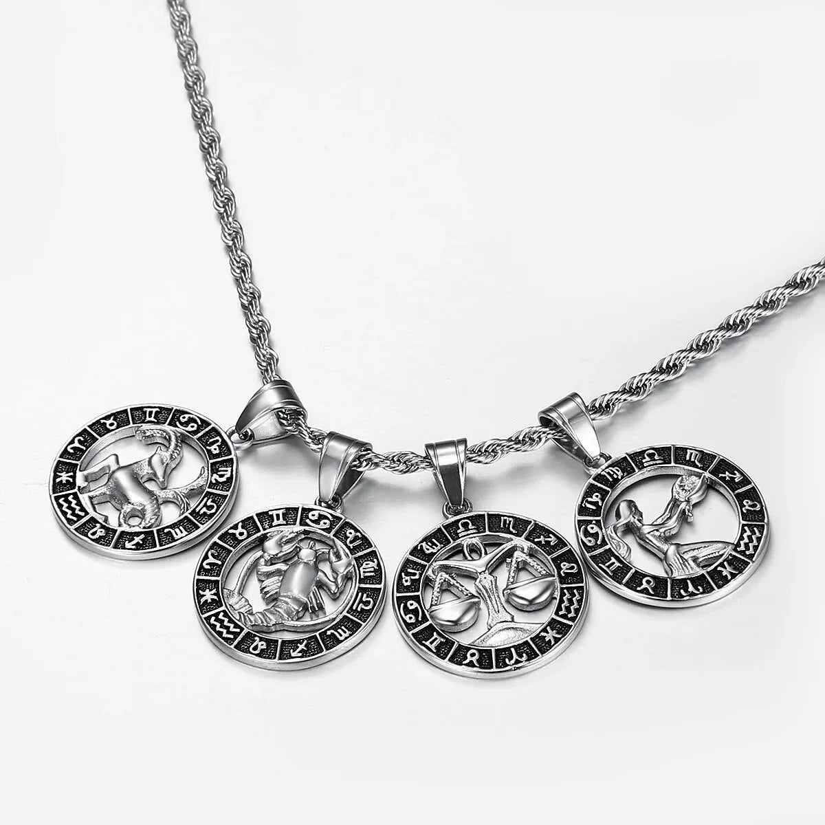 Necklace Silver Zodiac Sign