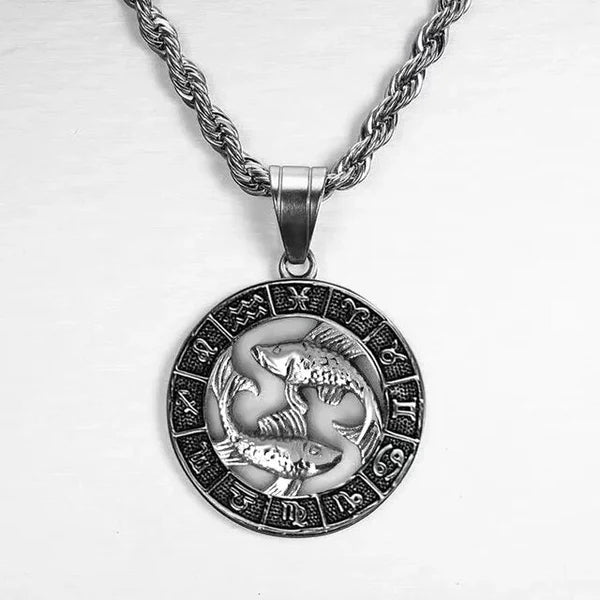 Necklace Silver Zodiac Sign